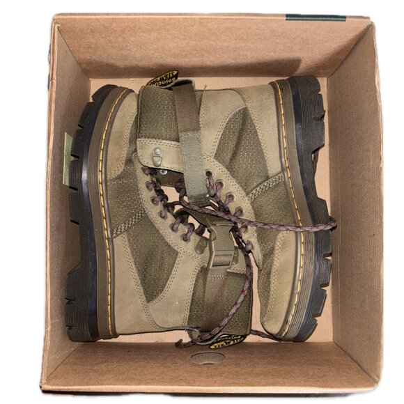 Dr Martens | COMBS TECH Utility Panel Lace Boots Khaki Green US w 7 | EU 38 UK5 - Picture 10 of 11